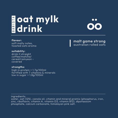 Noomoo Oat Mylk Barista