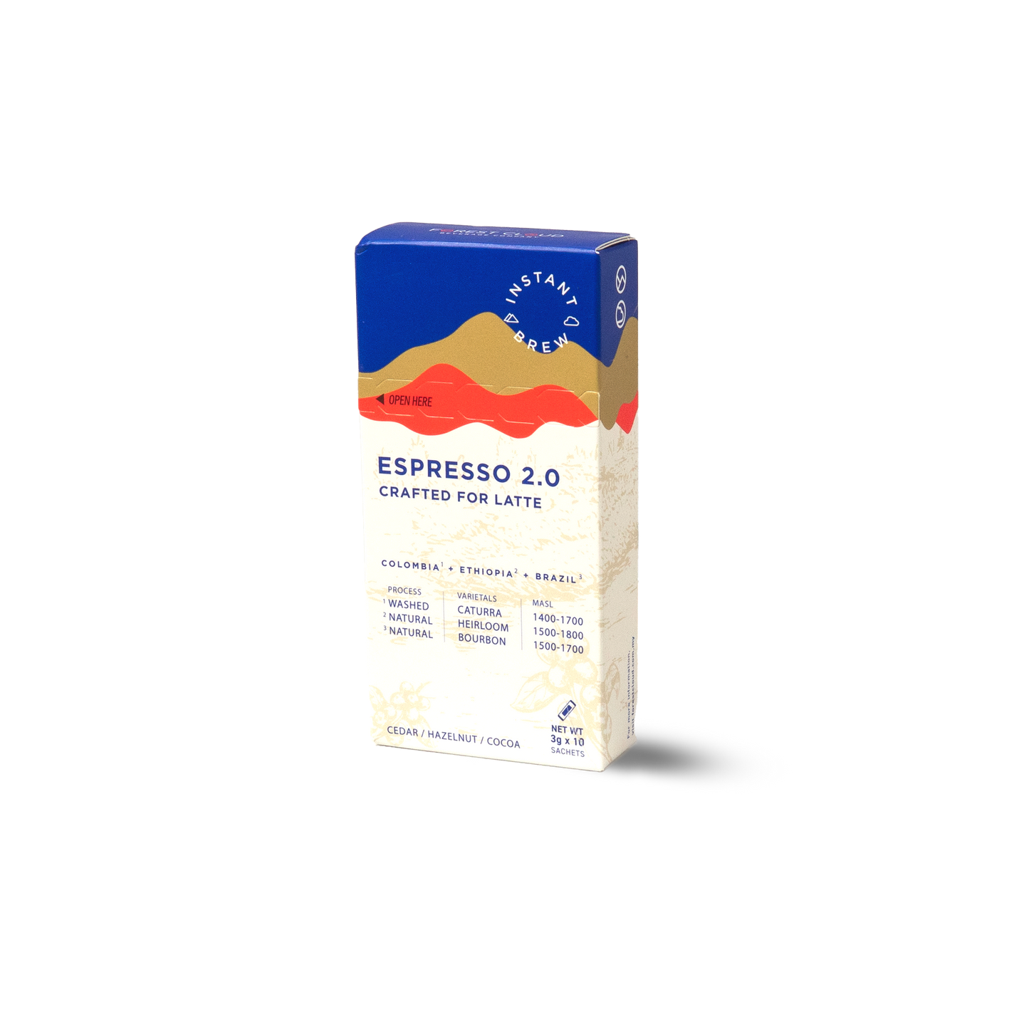 Forest Cloud InstantBrew Espresso Blend 2.0 (10 sachets)