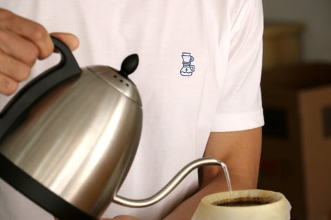 Coffee Tee [Espresso / Filter] - Forest Cloud