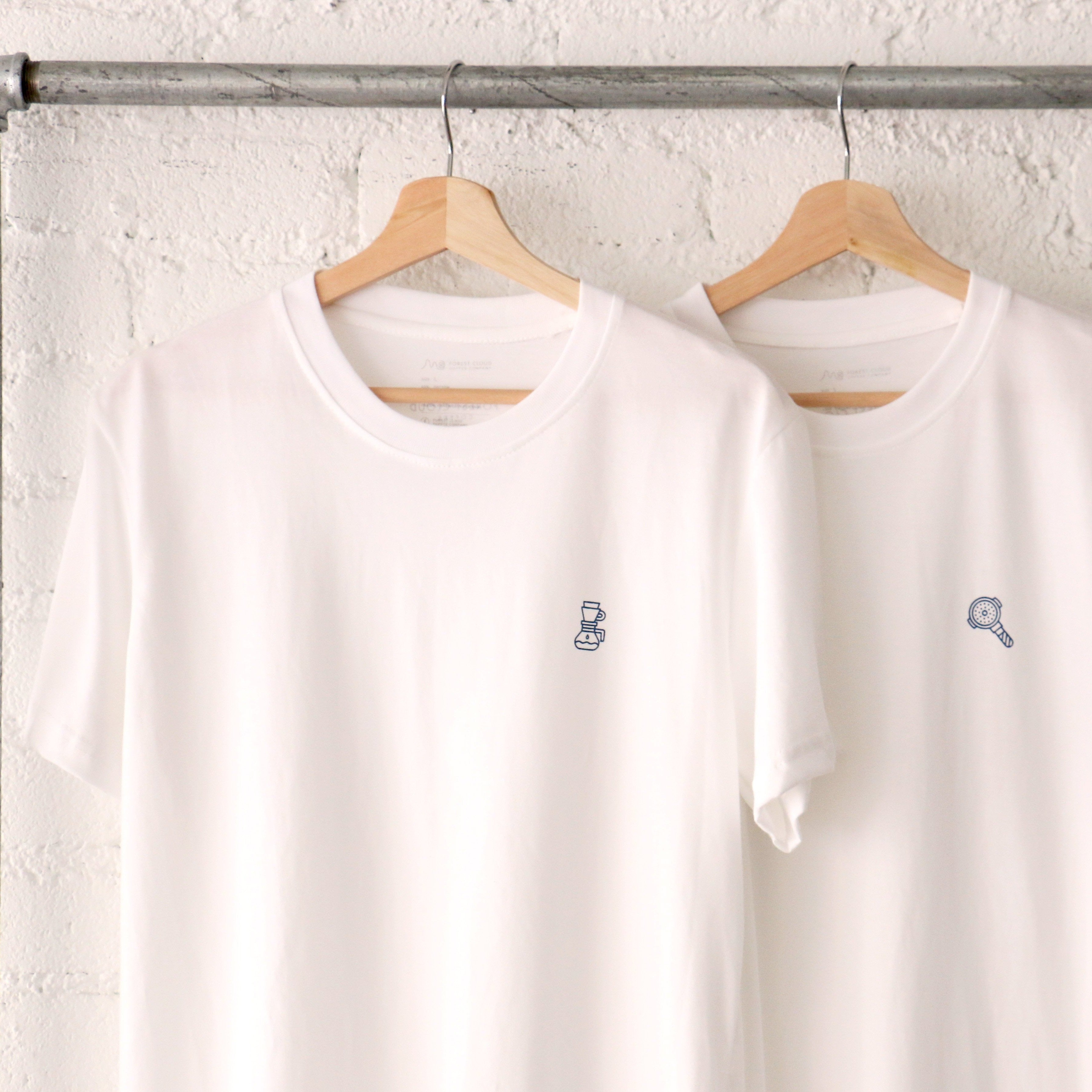 Coffee Tee [Espresso / Filter] - Forest Cloud